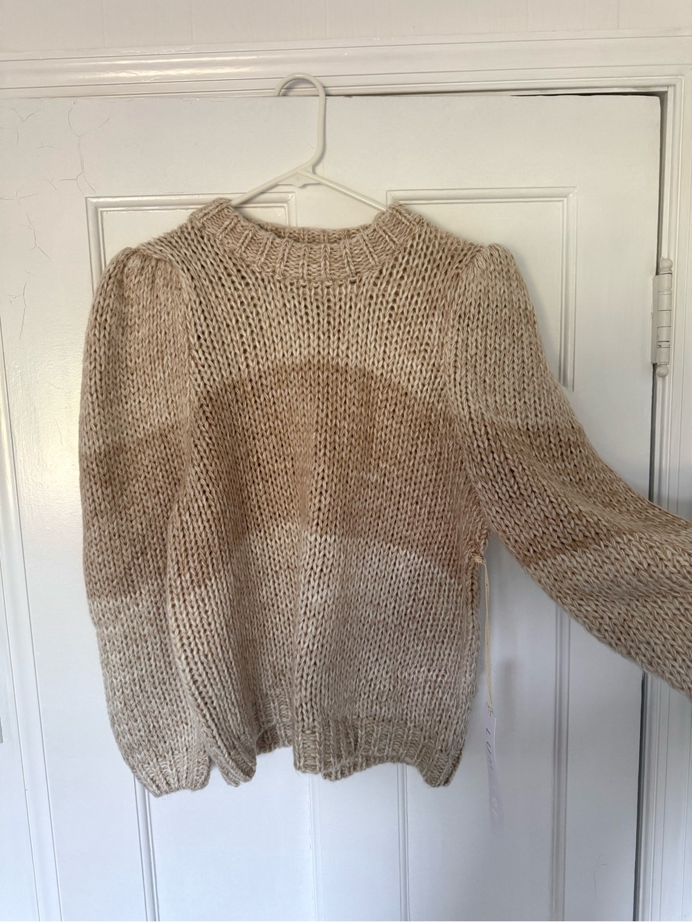 Lumiere Knit Balloon Sleeve Sweater